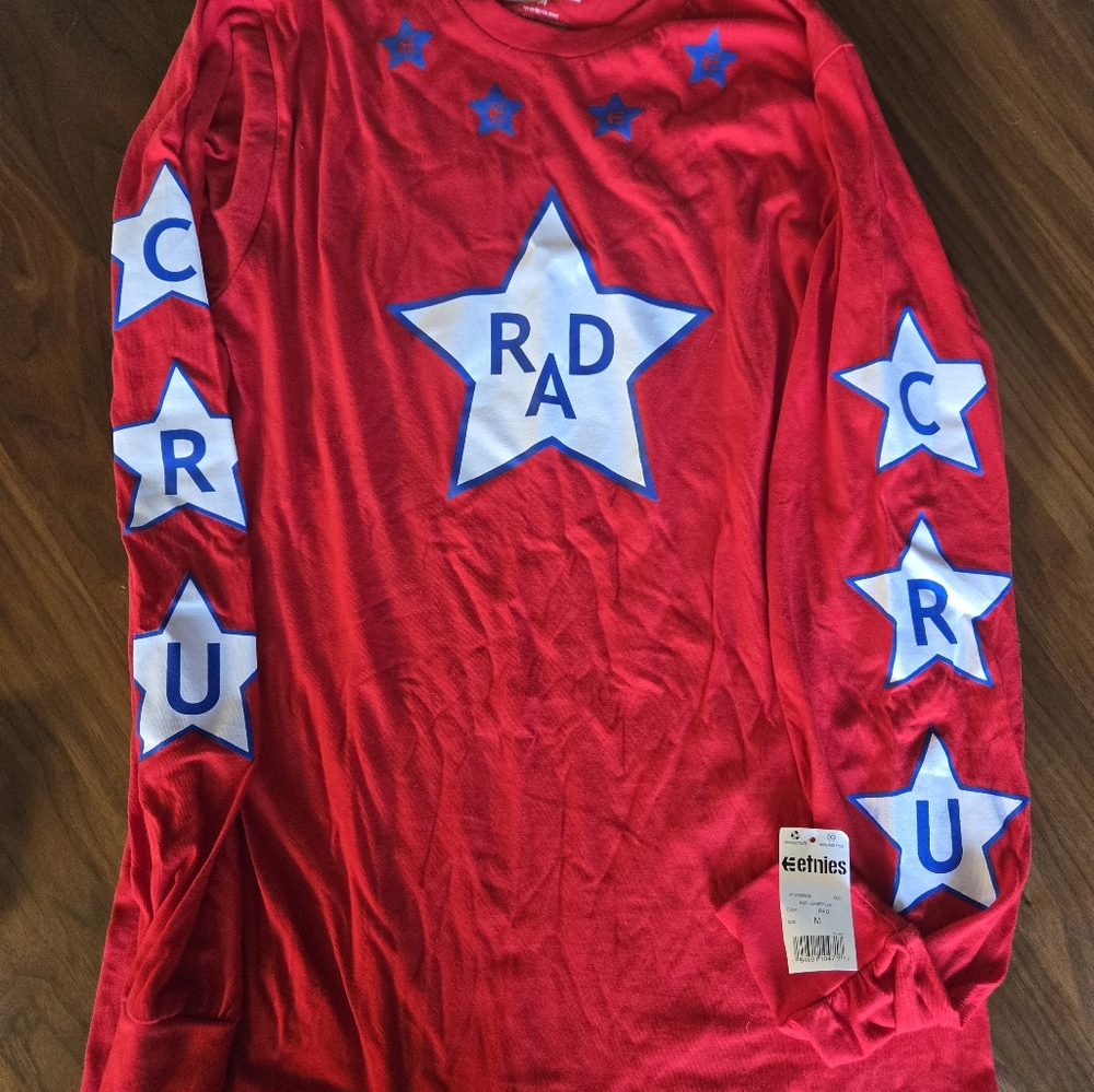 RADxEtnies Red Long Sleeve Tee